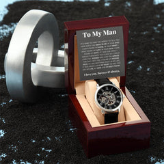 To My Man – Luxury Openwork Watch