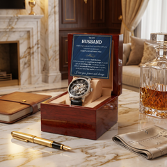 To My Husband – Luxury Openwork Watch