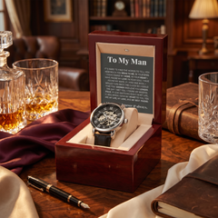 To My Man – Luxury Openwork Watch