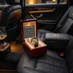 To My Man – Luxury Openwork Watch